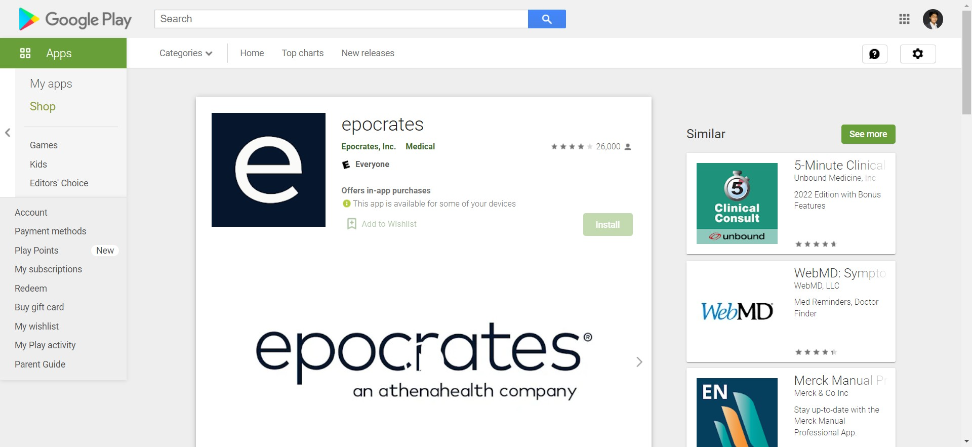 Epocrates App