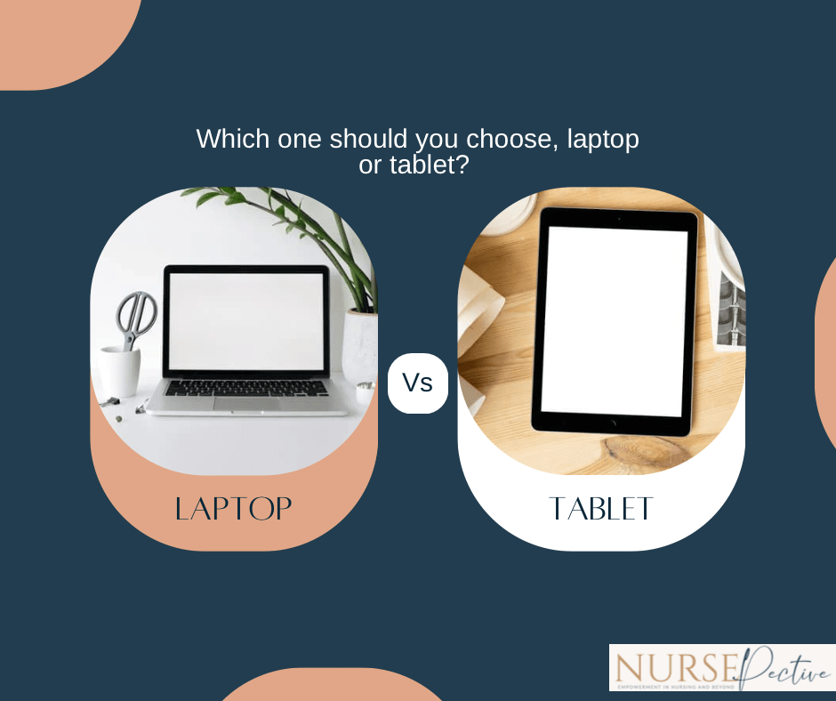 Laptop vs tablet